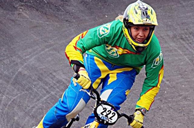 Dviratininkė Vilma Rimšaitė Prancūzijoje pralaimėjo tik olimpinei ir Europos čempionėms