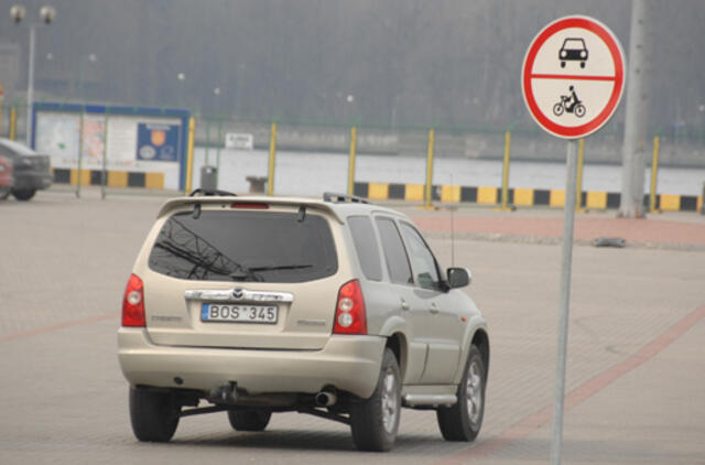 Į pietinį Danės ragą uždraus įvažiuoti pašaliniams