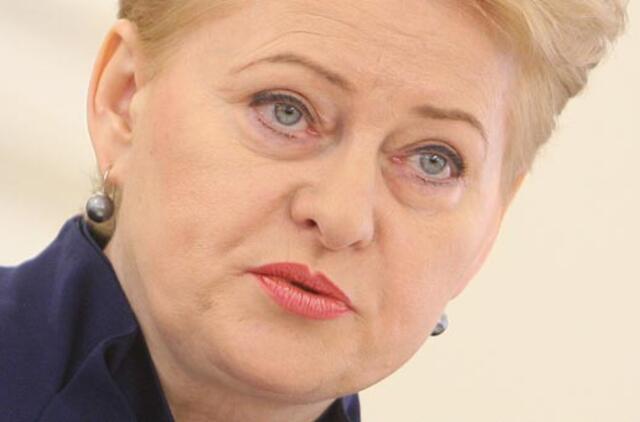 Lietuvos gyventojai ir toliau palankiausiai vertina Dalią Grybauskaitę (lentelė)