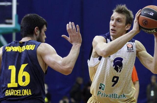 Lietuvos krepšininkai "Budivelnik" komandai pelnė 20 taškų