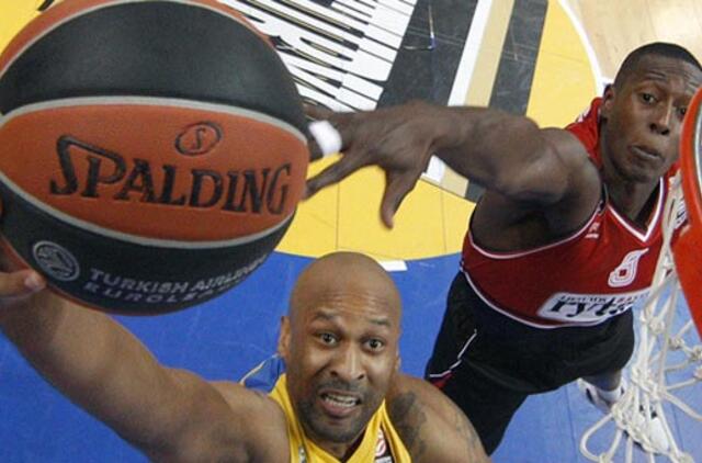 "Lietuvos ryto" krepšininkai pralaimėjo Tel Avive 71:78