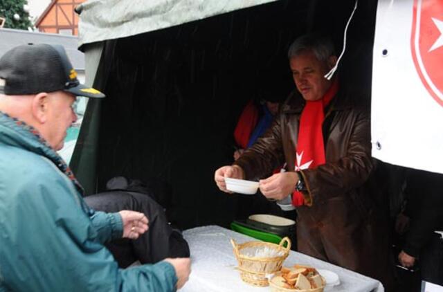 "Maltiečių sriuba" virs ir Klaipėdoje