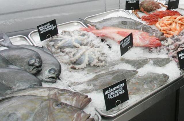 Prieš šventes patikrintos parduotuvėse parduodamos žuvys