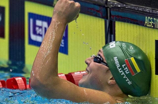 Rūtai Meilutytei - dar vienas Europos čempionato auksas