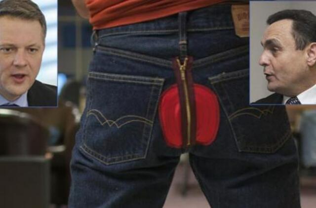 Seime užvirė aistros dėl džinsų su skyle
