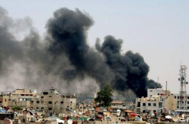 Sirija: per aviacijos antskrydžius Alepo turgavietėje žuvo mažiausiai 20 žmonių