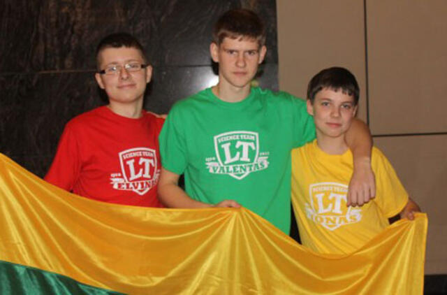 Tarp geriausių pasaulio moksleivių - klaipėdietis