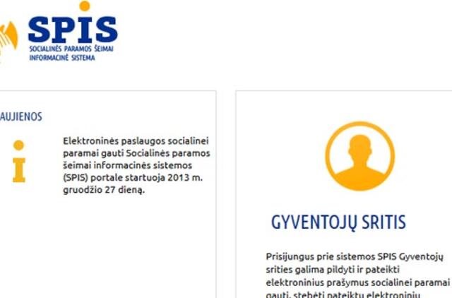 26 socialinės paramos paslaugas galima užsisakyti ir internetu