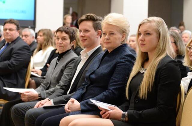 Dalia Grybauskaitė: lietuvių sėkmės istorijos - visos šalies įvertinimas