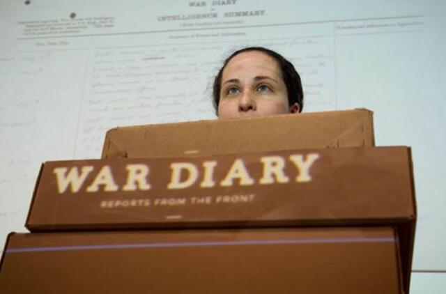 Didžiojoje Britanijoje paviešinti Pirmojo pasaulinio karo dienoraščiai