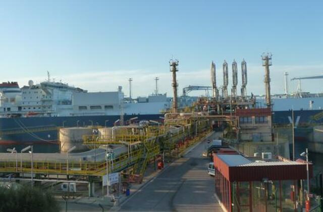 Duotas startas SGD terminalo krantinės statybai