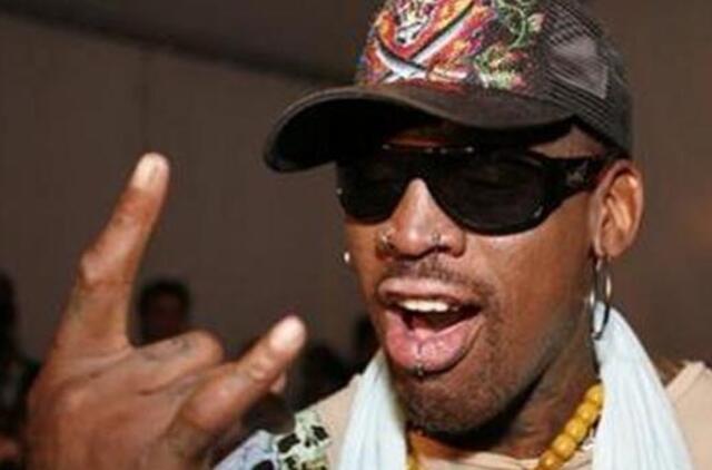 Grįžęs iš Šiaurės Korėjos, Denisas Rodmanas gydosi nuo alkoholizmo