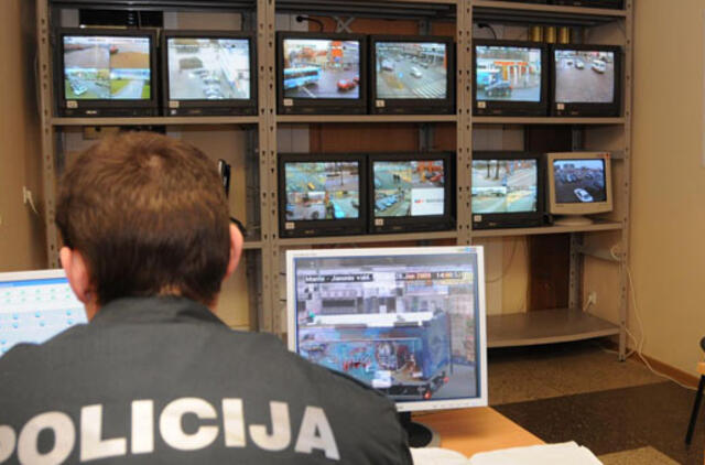 Kameras iš centro perkels į pietus