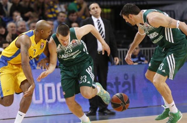 Kauno "Žalgiris" - Tel Avivo "Maccabi Electra" - 78:87