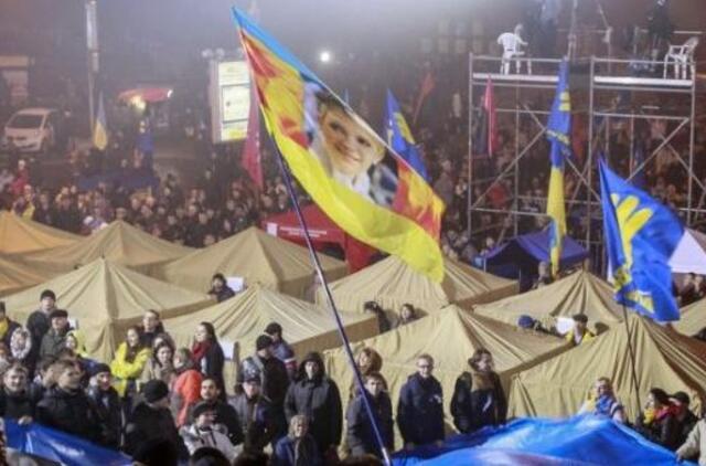 Kijeve atsinaujino riaušės, žuvo trys žmonės