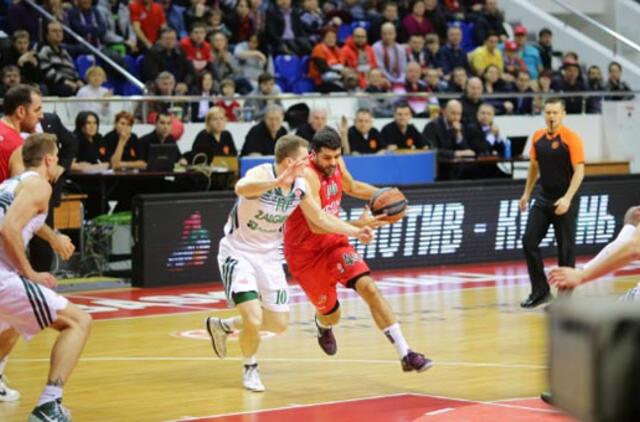Krasnodaro "Lokomotiv-Kuban" - Kauno "Žalgiris: 80:75 - ketvirtoji lietuvių nesėkmė "Top-16"