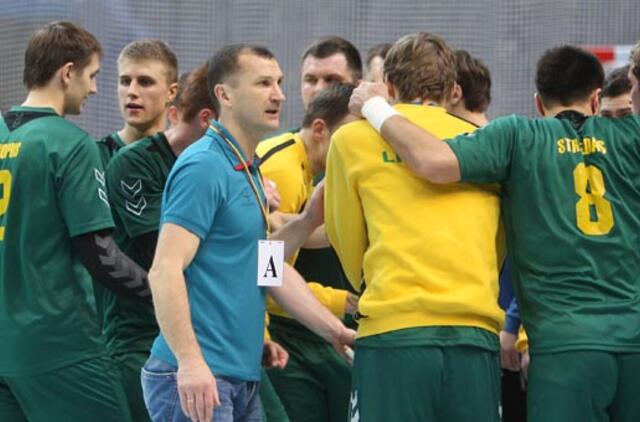 Lietuvos rankininkai dėl kelialapio į pasaulio čempionatą kovos su rusais