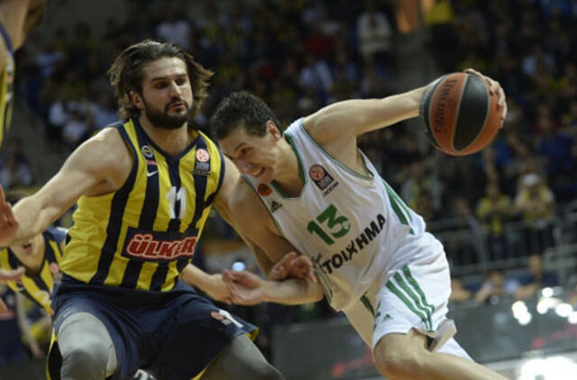 Linas Kleiza atvedė „Fenerbahce Ulker“ į pergalę prieš „Panathinaikos“