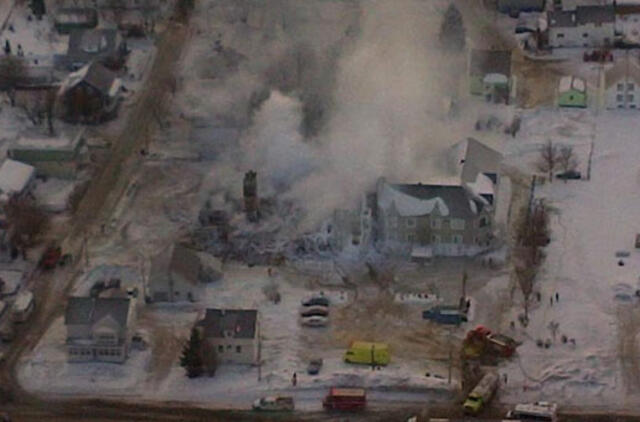 Per gaisrą senelių prieglaudoje Kanadoje žuvo dešimtys žmonių