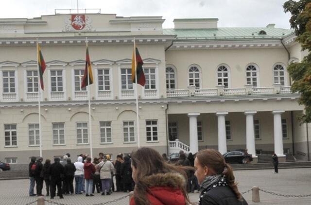 Prezidentūros tyla tyrimui nepadeda