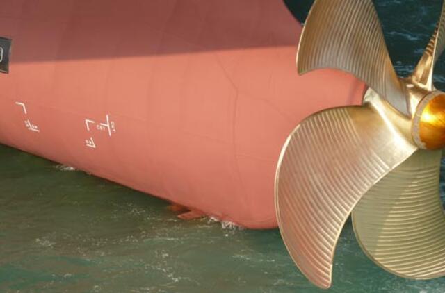 Sėkmingai išbandytas SGD laivo-saugyklos sraigtas