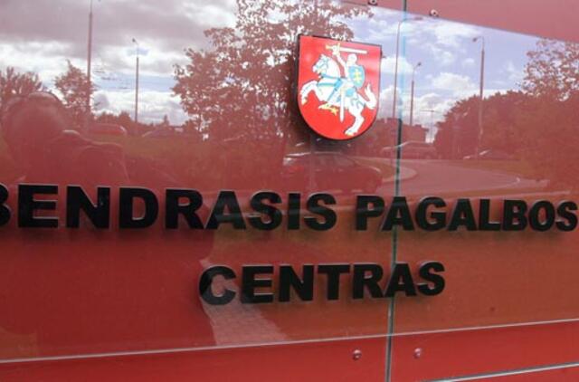 Šeštadienio rytą kilo gaisras Smalininkų daugiabutyje