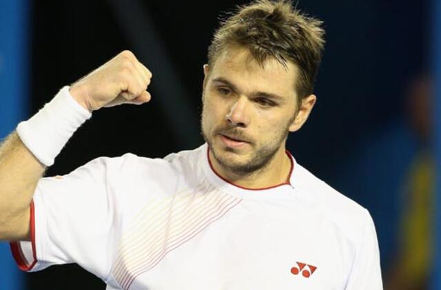 Šveicaras Stanislasas Vavrinka laimėjo savo pirmąjį "Grand Slam" turnyrą