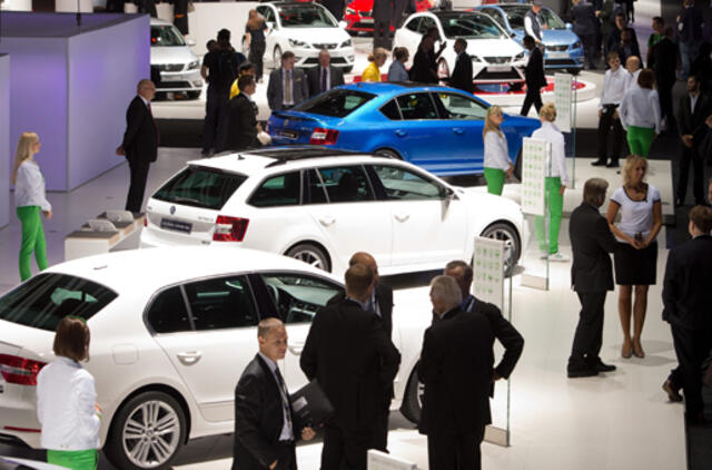 Vokietijoje gruodį pakilo naujai užregistruotų automobilių skaičius