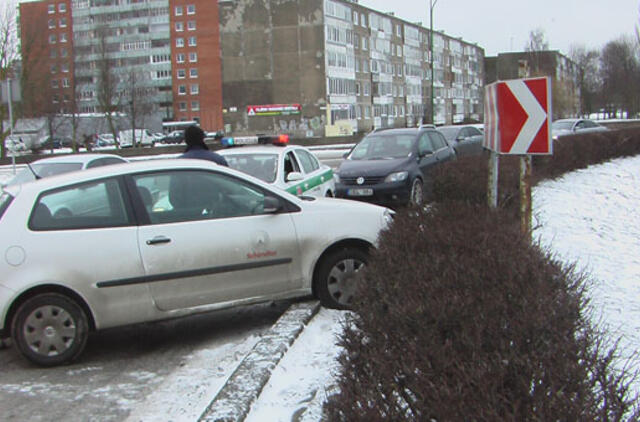 Vos neįvažiavo į "gaudyklės" vidų