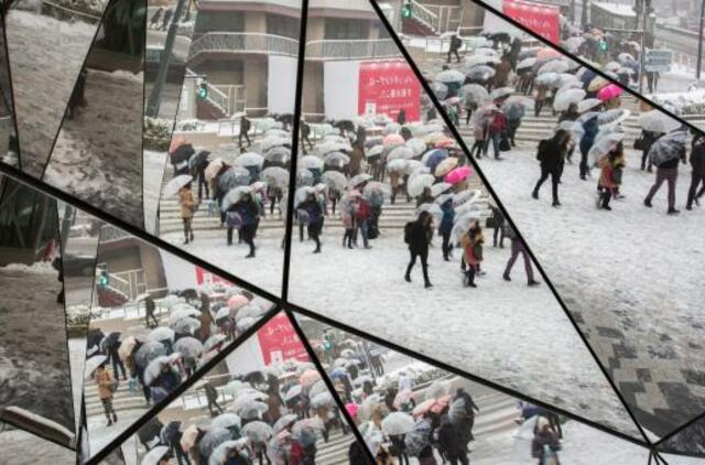 Gausus snygis Japonijoje pražudė 11 žmonių, 1 200 buvo sužeisti