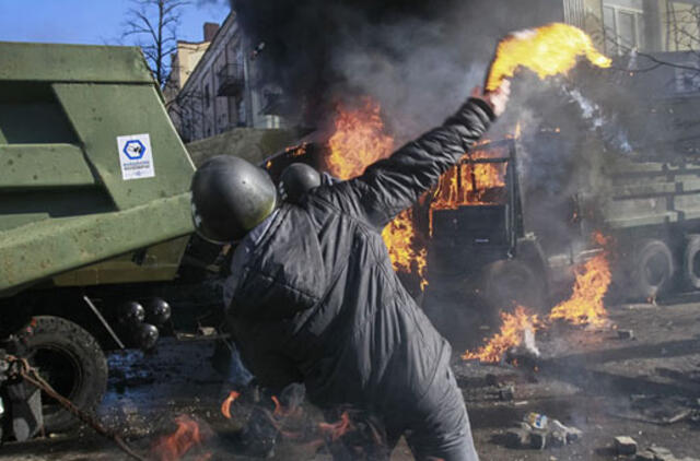 Gyvenimas Kijeve: karas tiesiog po langais