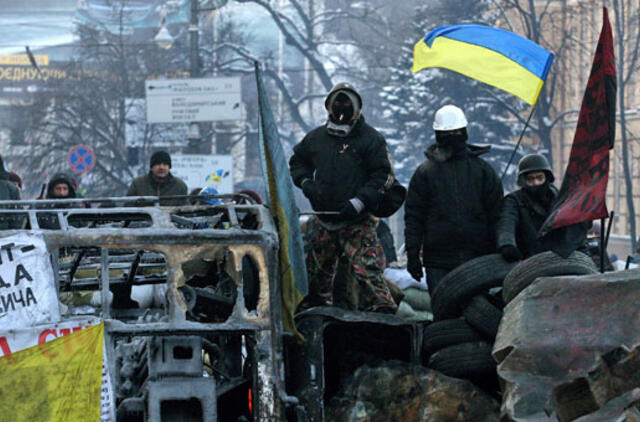 JAV paskelbė pirmąsias sankcijas Ukrainos valdžios atstovams