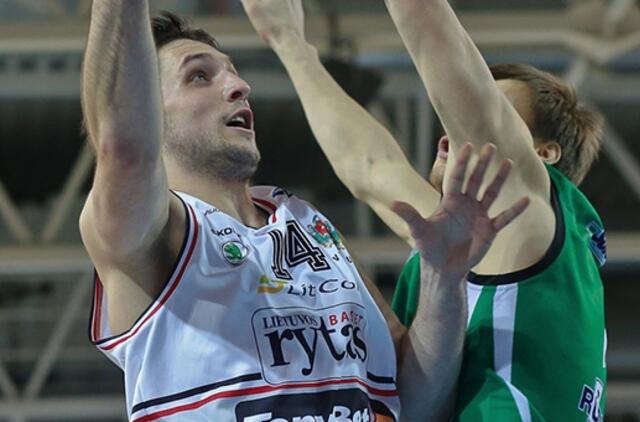 LKL čempionate - 11-oji "Lietuvos ryto" krepšininkų pergalė