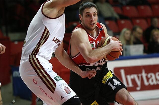 LKL čempionate - 12-oji "Lietuvos ryto" krepšininkų pergalė