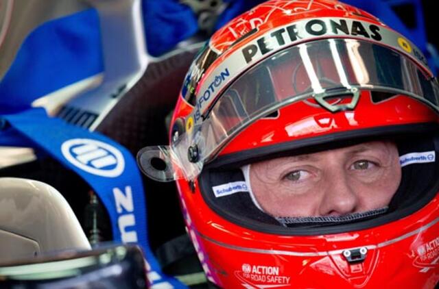 Nutrauktas tyrimas dėl nelaimingo atsitikimo, per kurį susižalojo Michaelis Šumacheris