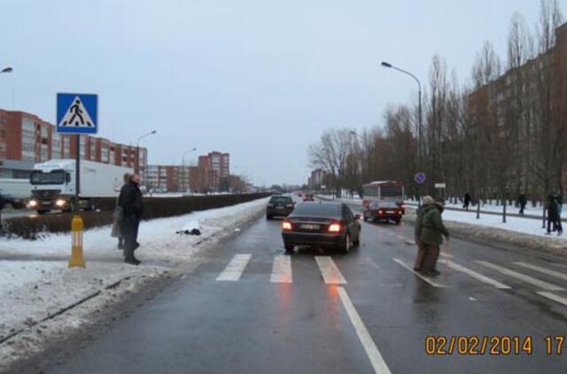 Policija ieško eismo įvykio liudytojų