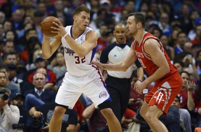 "Rockets" su Donatu Motiejūnu pralaimėjo "Clippers" krepšininkams