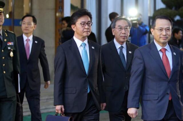 Šiaurės ir Pietų Korėja pradėjo aukšto rango derybas