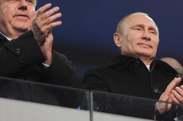 Vladimiras Putinas: Sočio žaidynių atidarymas buvo brangus, tačiau reginys pinigų vertas