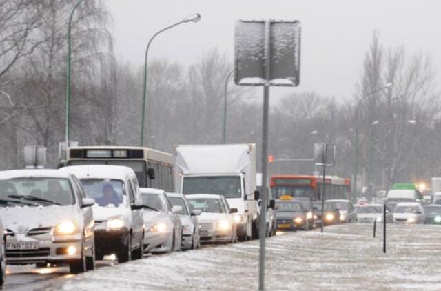 Eismas mieste: katastrofos nesulaukta