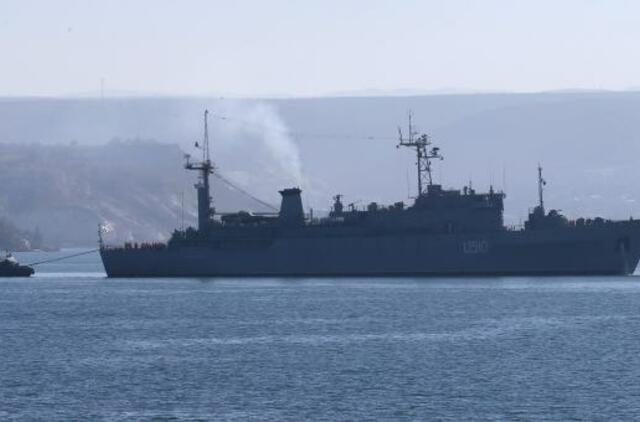 Kryme kapituliavo Ukrainos laivyno flagmanas