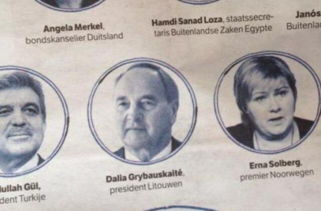 Latvijos prezidentas Andris Bėrzinis pavirto Dalia Grybauskaite