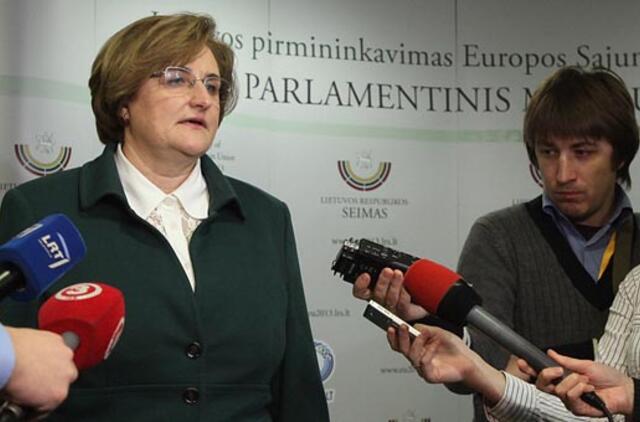 Loreta Graužinienė susitiko su laikinuoju Ukrainos vadovu