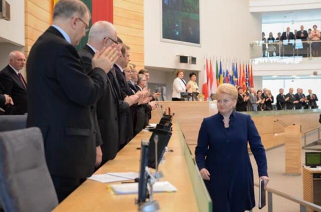 Prezidentės kalba - politinės retorikos menas