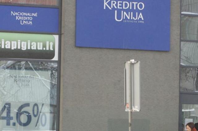 Siūloma griežčiau reglamentuoti kredito unijų veiklą