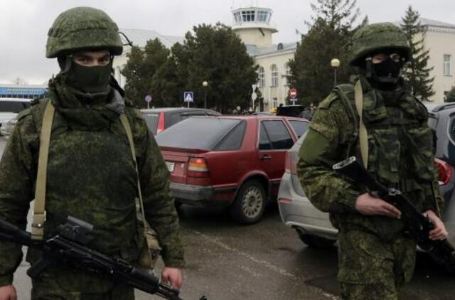 Ukraina: Kryme įvesta 16 tūkst. rusų karių