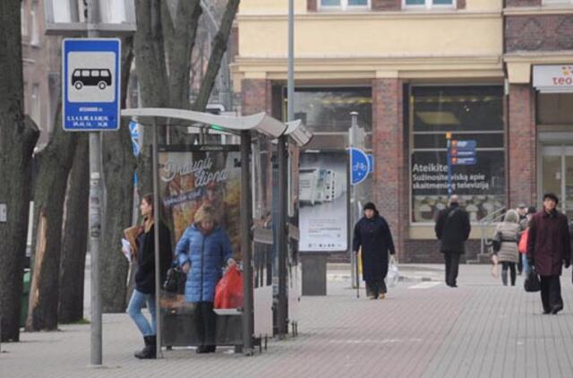 Vizija: autobusų stotelės su tualetais