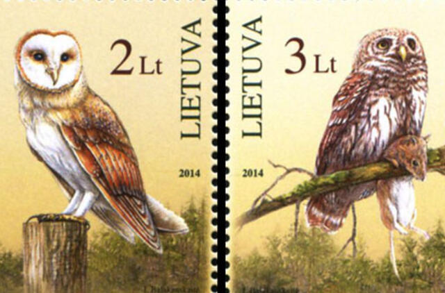 Ant pašto ženklų nutūps dvi nykstančios pelėdos