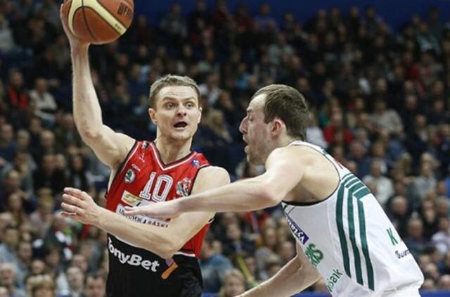 Kauno "Žalgiris" pralaimėjo "Lietuvos rytui" ir reguliariajame sezone liko ketvirtas