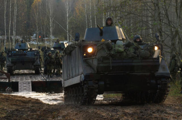 NATO stiprins savo oro, jūros ir sausumos pajėgas Rytų Europoje